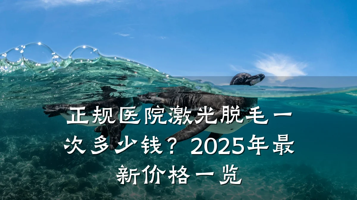 正规医院激光脱毛一次多少钱?2025年最新价格一览