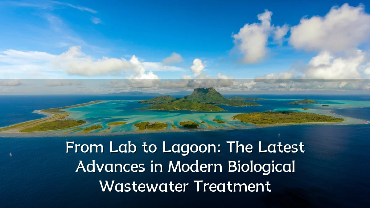 From Lab to Lagoon: The Latest Advances in Modern Biological Wastewater Treatment
