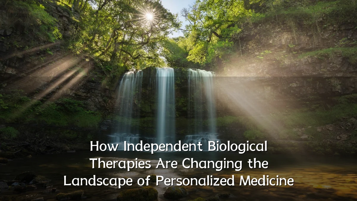 How Independent Biological Therapies Are Changing the Landscape of Personalized Medicine
