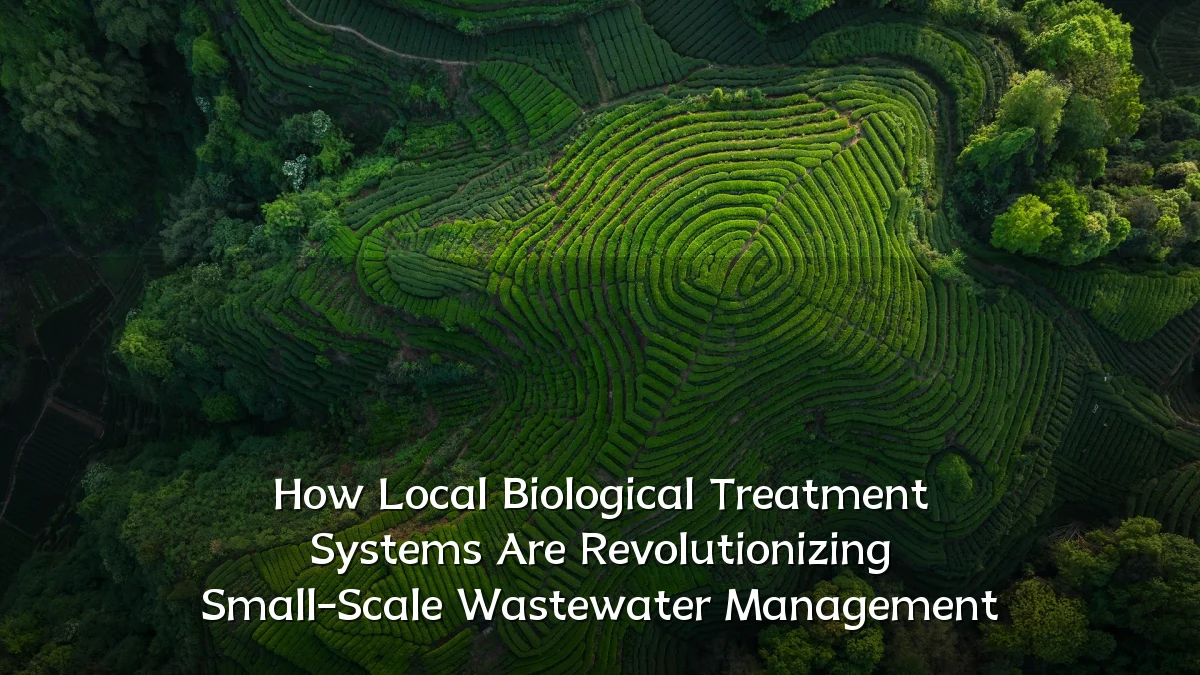 How Local Biological Treatment Systems Are Revolutionizing Small-Scale Wastewater Management
