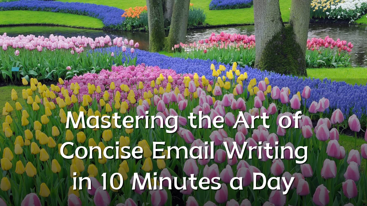Mastering the Art of Concise Email Writing in 10 Minutes a Day