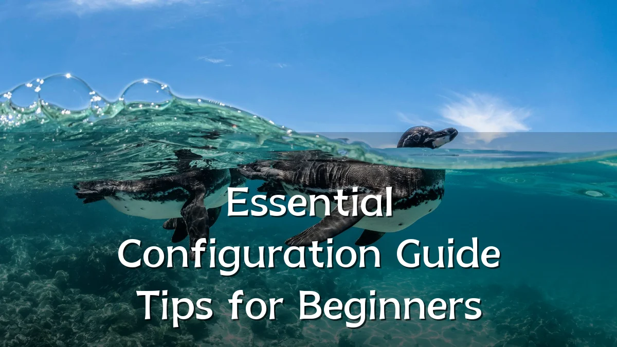 Essential Configuration Guide Tips for Beginners