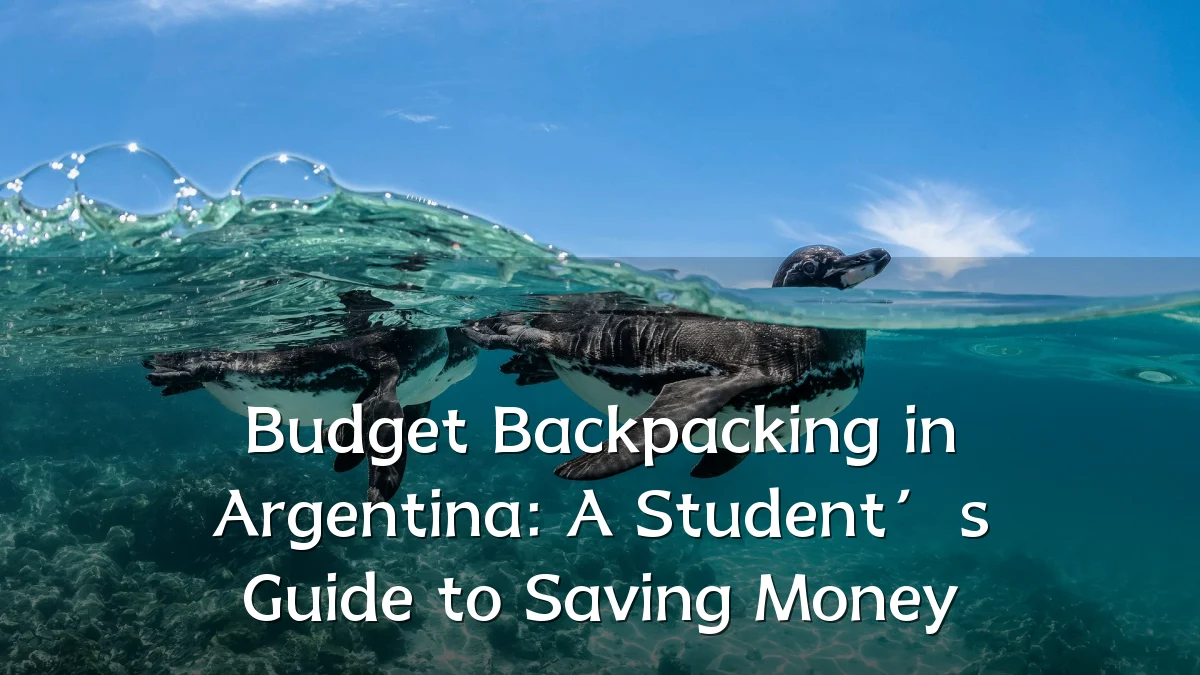 Budget Backpacking in Argentina: A Student’s Guide to Saving Money