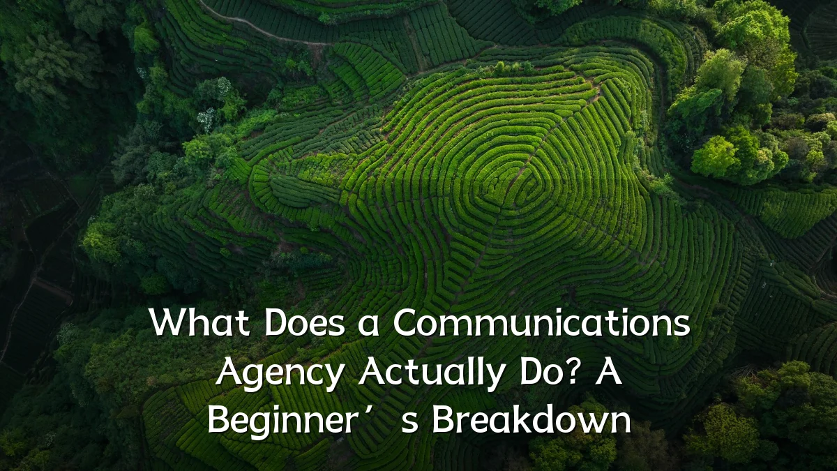What Does a Communications Agency Actually Do? A Beginner’s Breakdown