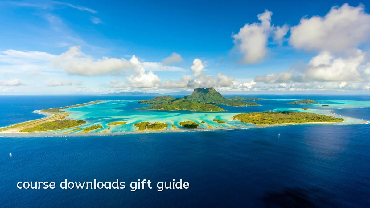 course downloads gift guide