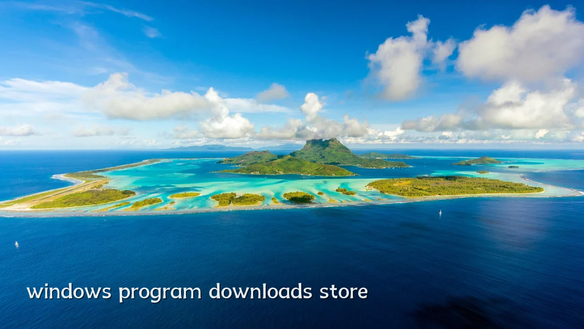 windows program downloads store