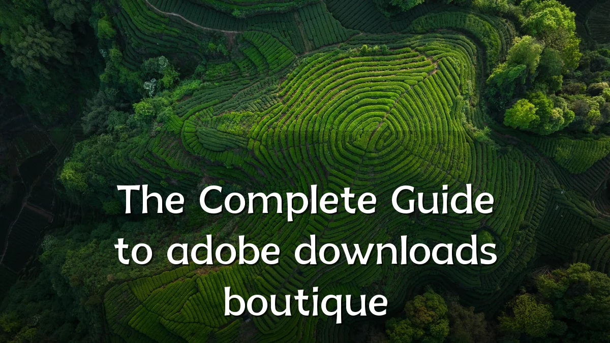 The Complete Guide to adobe downloads boutique