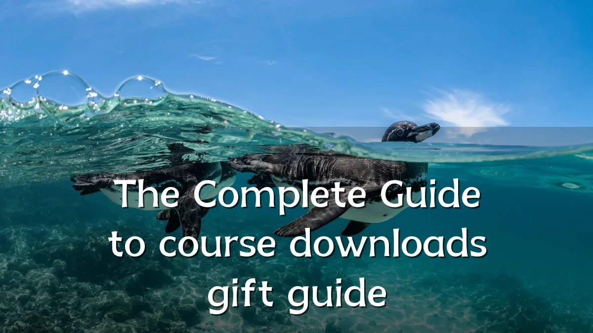 The Complete Guide to course downloads gift guide