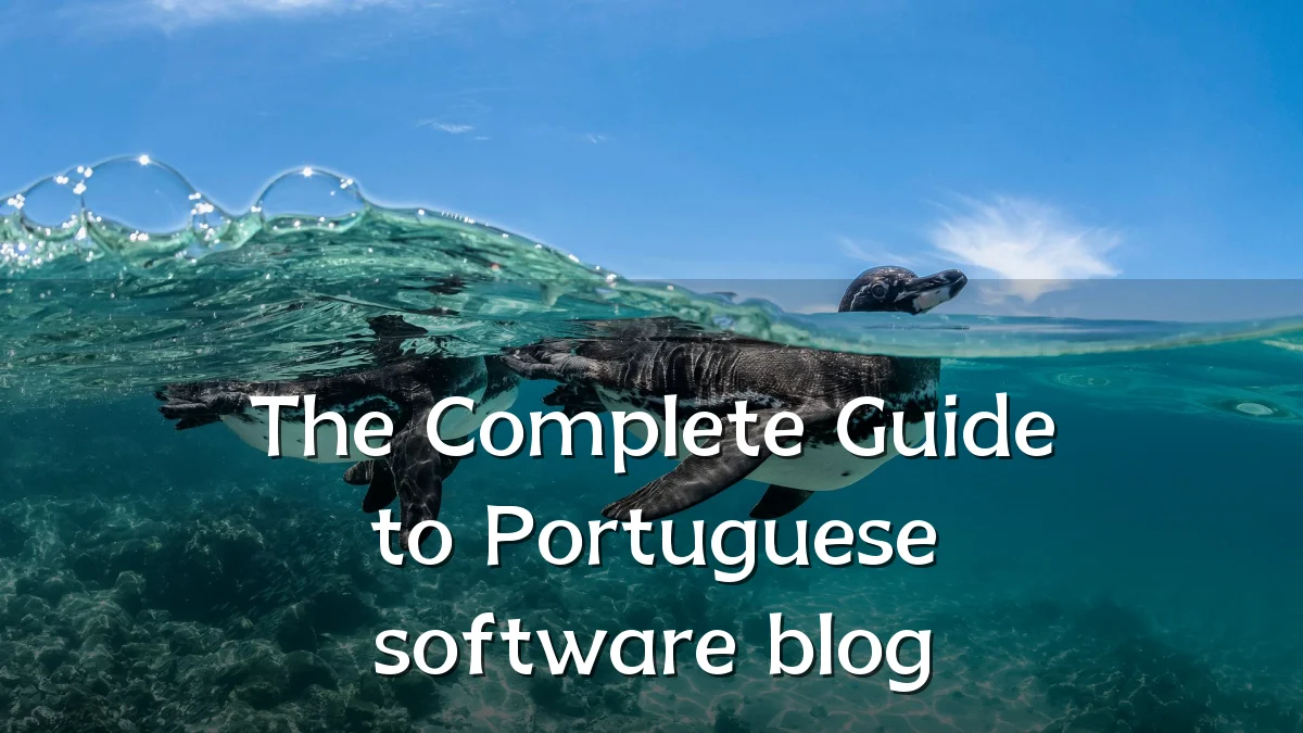 The Complete Guide to Portuguese software blog