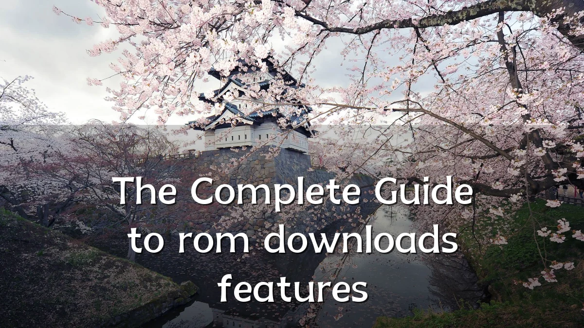 The Complete Guide to rom downloads features