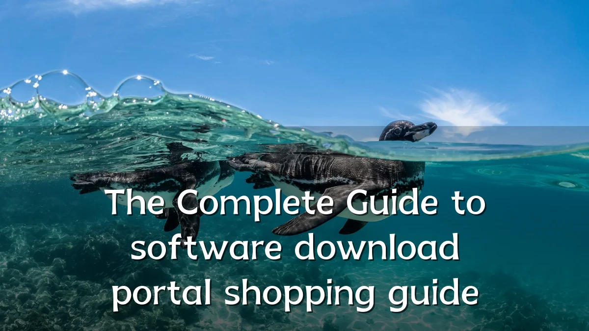 The Complete Guide to software download portal shopping guide