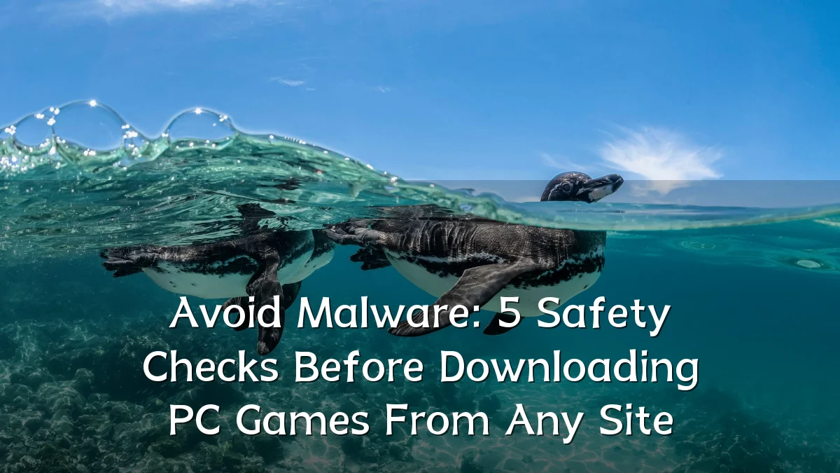 Avoid Malware: 5 Safety Checks Before Downloading PC Games From Any Site