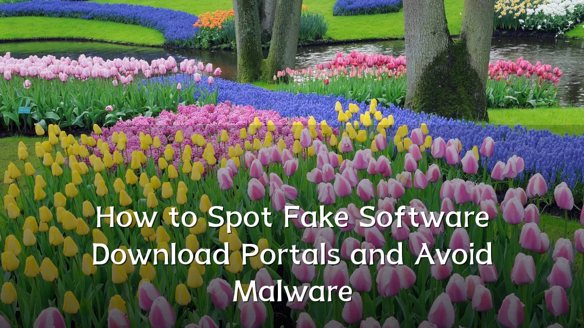 How to Spot Fake Software Download Portals and Avoid Malware