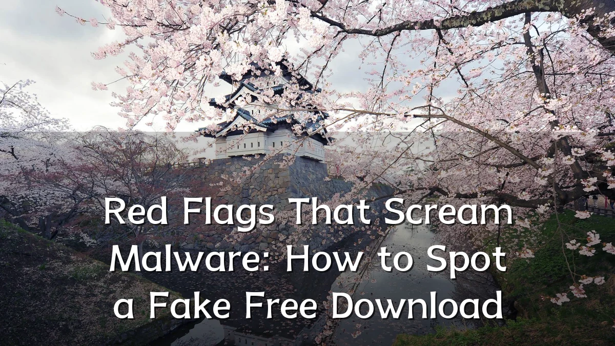Red Flags That Scream Malware: How to Spot a Fake Free Download