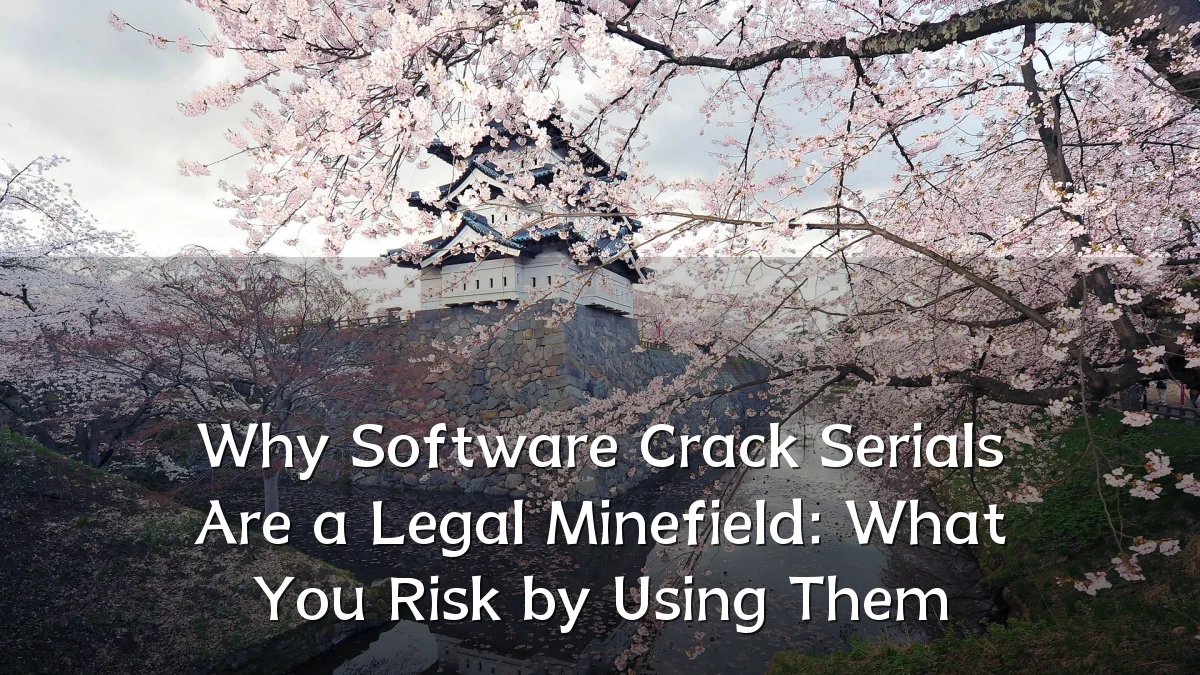 Why Software Crack Serials Are a Legal Minefield: What You Risk by Using Them
