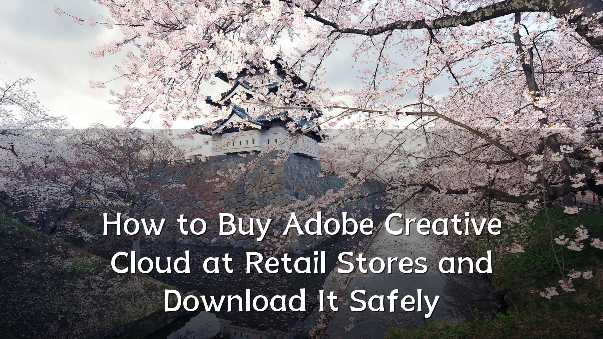 How to Buy Adobe Creative Cloud at Retail Stores and Download It Safely