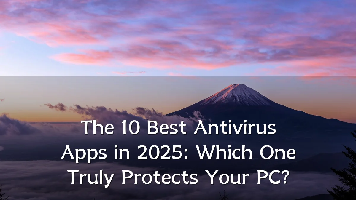 The 10 Best Antivirus Apps in 2025: Which One Truly Protects Your PC?