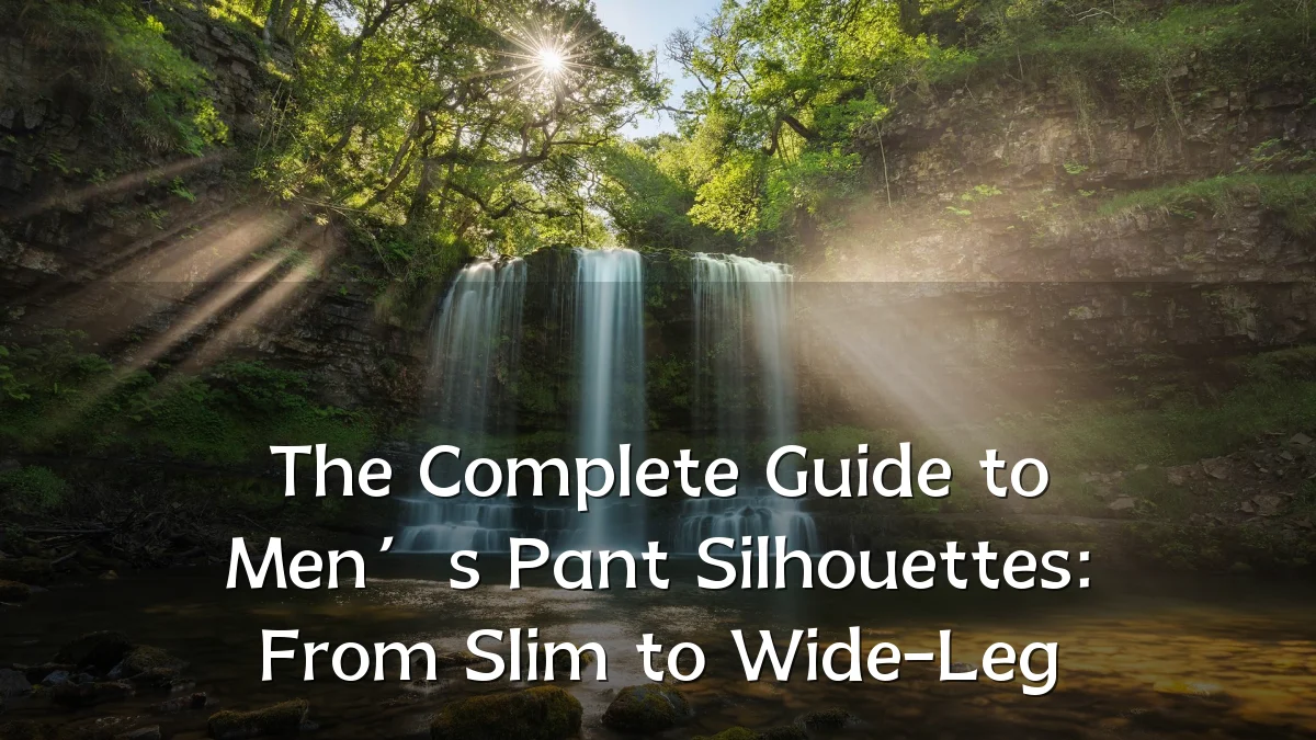 The Complete Guide to Men’s Pant Silhouettes: From Slim to Wide-Leg