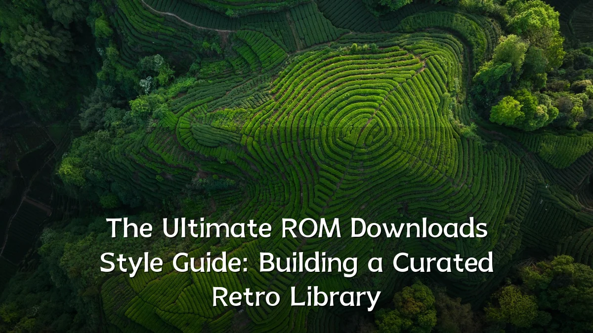 The Ultimate ROM Downloads Style Guide: Building a Curated Retro Library