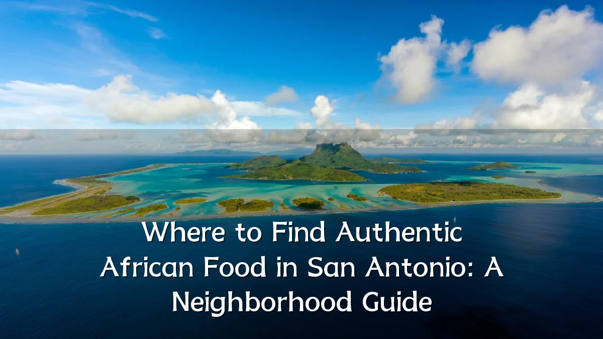 Where to Find Authentic African Food in San Antonio: A Neighborhood Guide