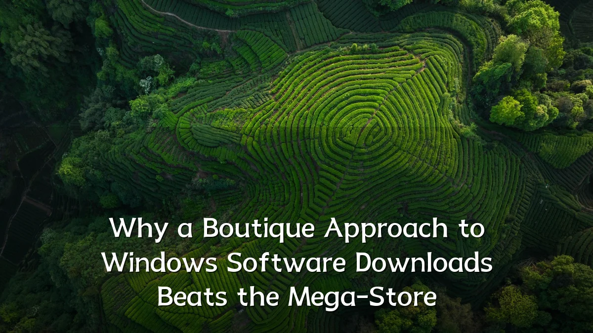 Why a Boutique Approach to Windows Software Downloads Beats the Mega-Store